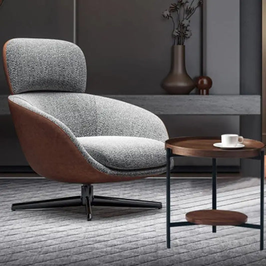 Italian Style Simple Luxury Single Lounge Chair For Living Room Modern Sofas Chaise Longue Design Creative Custom Back Chairs